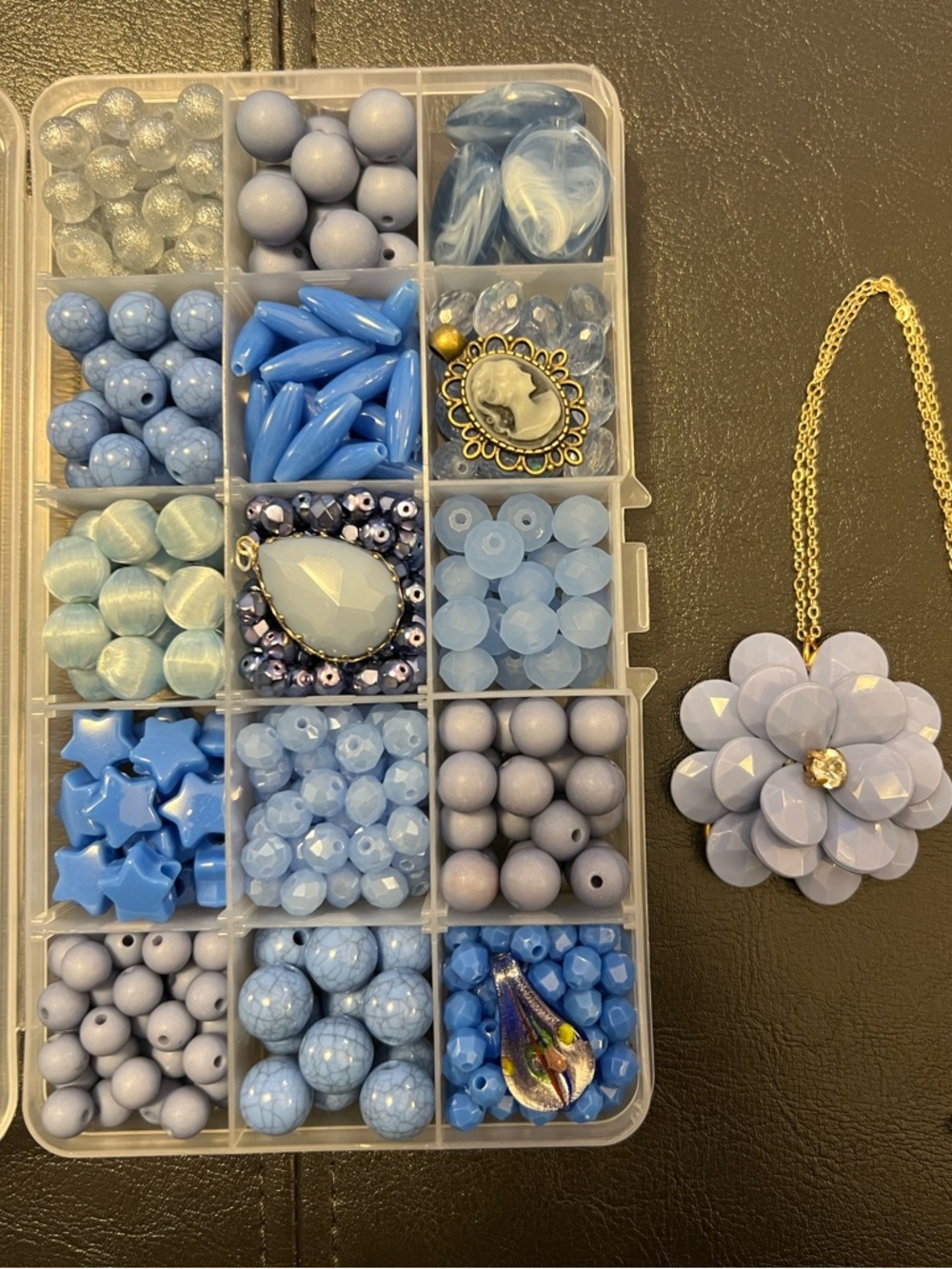 Craft Beads, PERIWINKLE BLUES - NOT JAZZ, Jewelry Supplies, loose bulk beads
